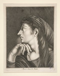 Marie Sister of Mathe by Johann Heinrich Lips