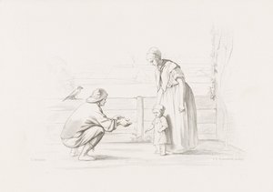 First Steps (The Children of the Sea) by Johann Heinrich Maria Hubert Rennefeld