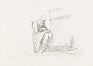 Afternoon Nap by Johann Heinrich Maria Hubert Rennefeld