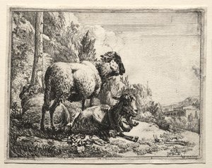 Goat with Bell