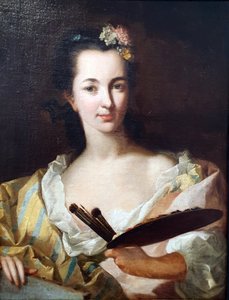Portrait of Maria Anna Treu by Johann Heinrich Tischbein