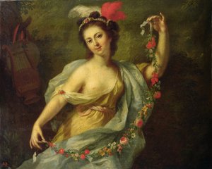 The Muse Terpsichore