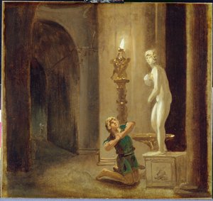 Pygmalion before the Statue of Venus, c.1800