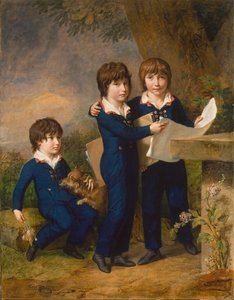 The Children of Martin Anton Heckscher: Johann Gustav Wilhelm Moritz by Johann Heinrich Wilhelm Tischbein