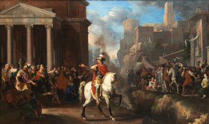 Marcus Curtius Leaping into the Abyss