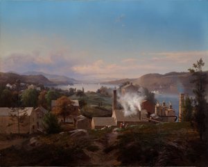 Poughkeepsie Iron Works by Johann Herman Carmiencke