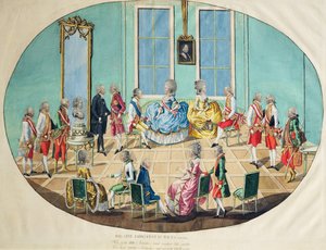 New Year Celebration in Vienna in 1782