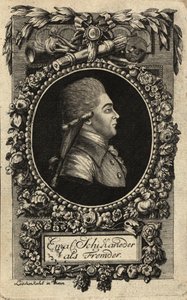 Portrait of Emanuel Schikaneder by Johann Hieronymus Loeschenkohl