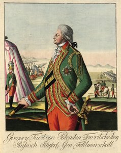 Prince Grigory Alexandrovich Potyomkin 1739-1791, c. 1790