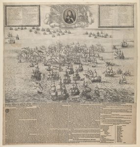 The Battle of Køge Bay in July 1677