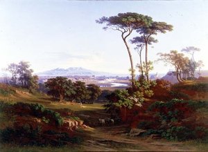 A View of Rome by Johann Jakob Frey