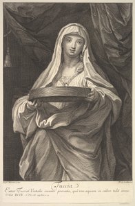 Tuccia, 1720 by Johann Jakob Frey the Elder
