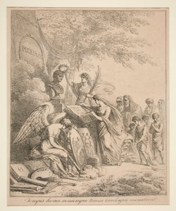 Memoriam for Heinrich Fuger by Johann Josef Schindler