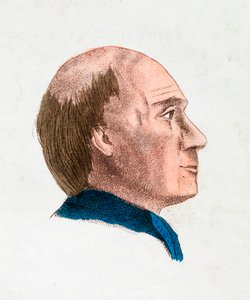 The facial characteristics of a philosophical and profound person by Johann Kaspar Lavater