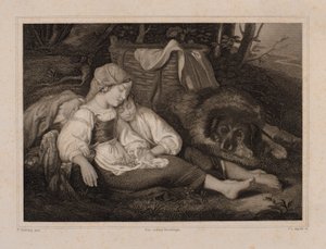 The Sleeping Children by Johann Leonhard Appold
