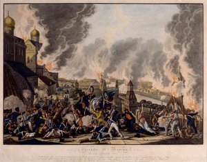 The Fire of Moscow on September 15, 1812
