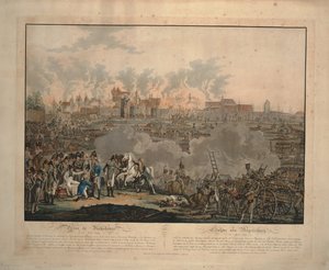 The Battle of Ratisbon on 23 April 1809