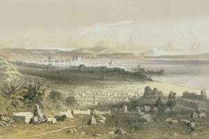 Tiberias by Johann Martin Bernatz