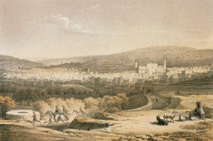 View of Bethlehem by Johann Martin Bernatz