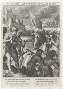 Saint John of Capistrano Leads the Christian Forces in the Siege of Belgrade by Johann Matthias Kager