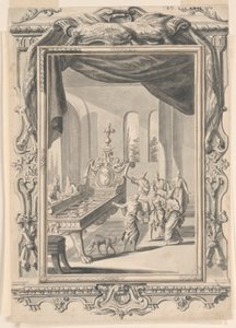 Study for The Iron Bedstead of King Og, Plate 324, Physica Sacra