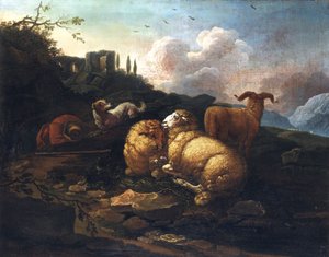 Sheep and Shepherd