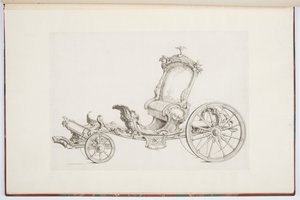 Design for a Cabriolet by Johann Michael Hoppenhaupt II