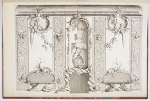 Design for a Screen by Johann Michael Hoppenhaupt II