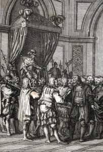 Representation of William I (or William II, Count of Holland) (1227-1256) in 1255 Engraving by Johann Michael Mettenleiter (1765-1853) 1800 Private Collection by Johann Michael Mettenleiter