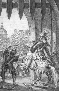 The Entered to Rome by Henry VII of Luxembourg in 1312 by Johann Michael Mettenleiter