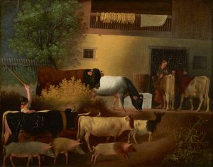 The Return of the Herd by Johann Michael Neder