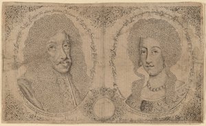 Leopold I and Eleanor of Austria by Johann Michael Puchler