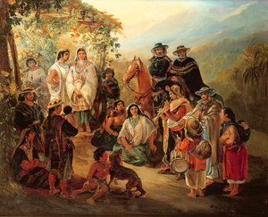 Regional Costumes by Johann Moritz Rugendas