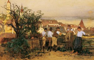 From Stein on the Danube by Johann Nepomuk Geller
