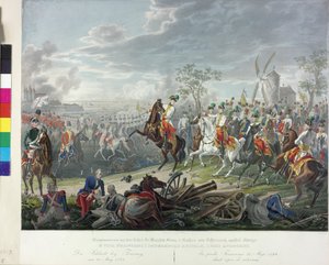 Battle of Tournaisian 1794 by Johann Nepomuk Hoechle