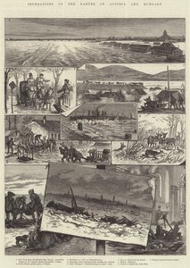 Inundations of the Danube in Austria and Hungary by Johann Nepomuk Schonberg