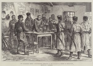 The Bulgarian Crisis, Conspirators arrested in the House of a Priest at Beckovazt