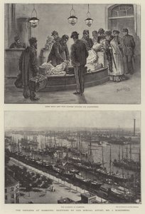 The Cholera at Hamburg by Johann Nepomuk Schonberg