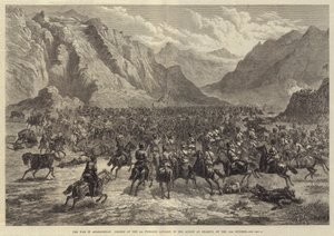The War in Afghanistan, Charge of the 2nd Punjaub Cavalry in the Action at Shahjui