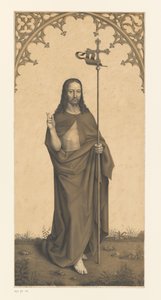 Christ with Staff (Works from the Collection of the Boisserée Brothers) by Johann Nepomuk Strixner