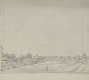 View from Vienna to the South by Johann Peter Krafft