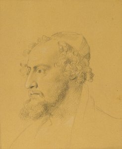 Head Study of a Bearded Man by Johann Peter Krafft
