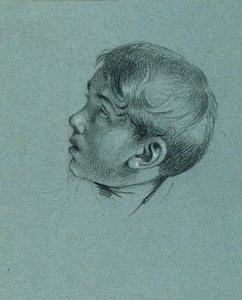 Head Study of a Boy for 