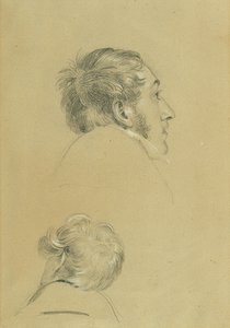 Two Head Studies for 