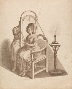 Artist Drawing a Woman