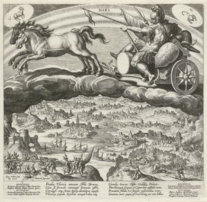 The Planet Mars and Its Influence on the World by Johann Sadeler (I)