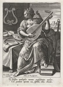 Music from The Seven Liberal Arts (series title) by Johann Sadeler (I)