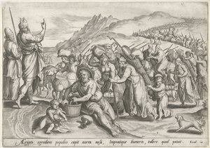 Exodus from Egypt (series: History of Moses before the Exodus, Historia plagarum in Aegijpto)