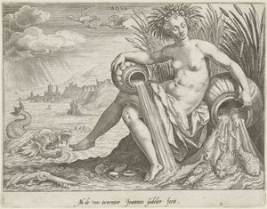 Water by Johann Sadeler (I)