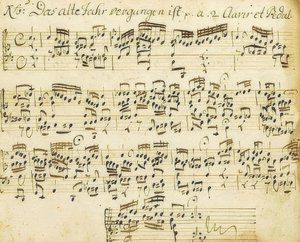 Organ Chorale Prelude. From the Little Organ Book. 1713-1716